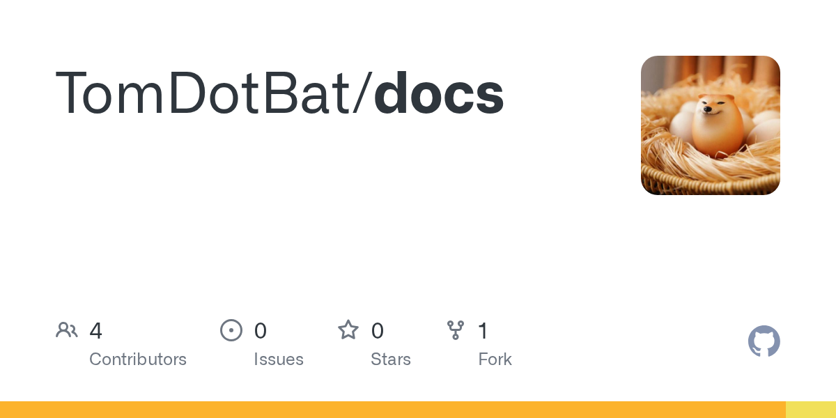 docs.tomdotbat.dev GitHub repo card