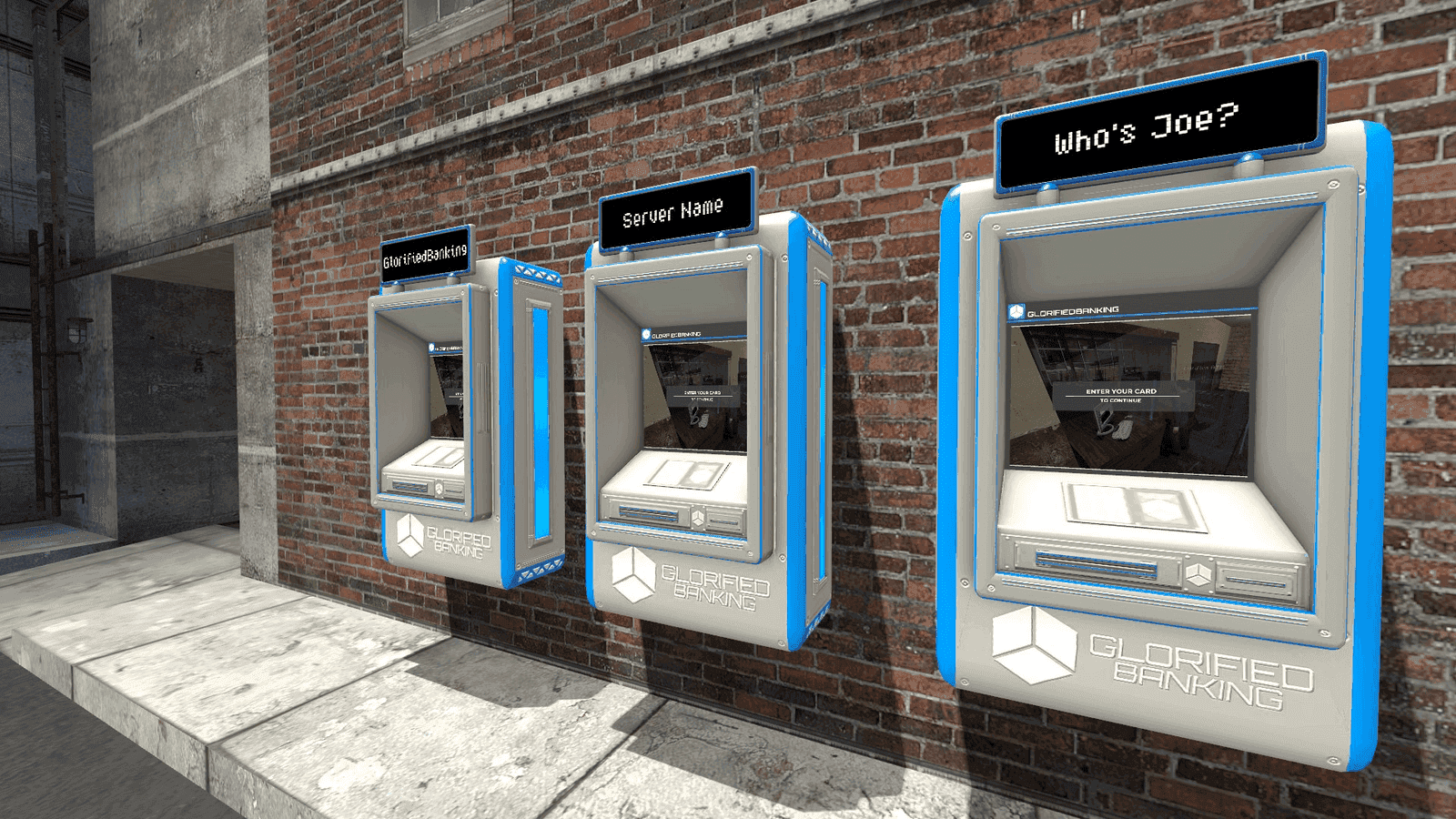 Glorified Banking ATM screenshot