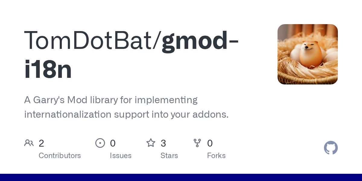 GMod i18n GitHub repo card