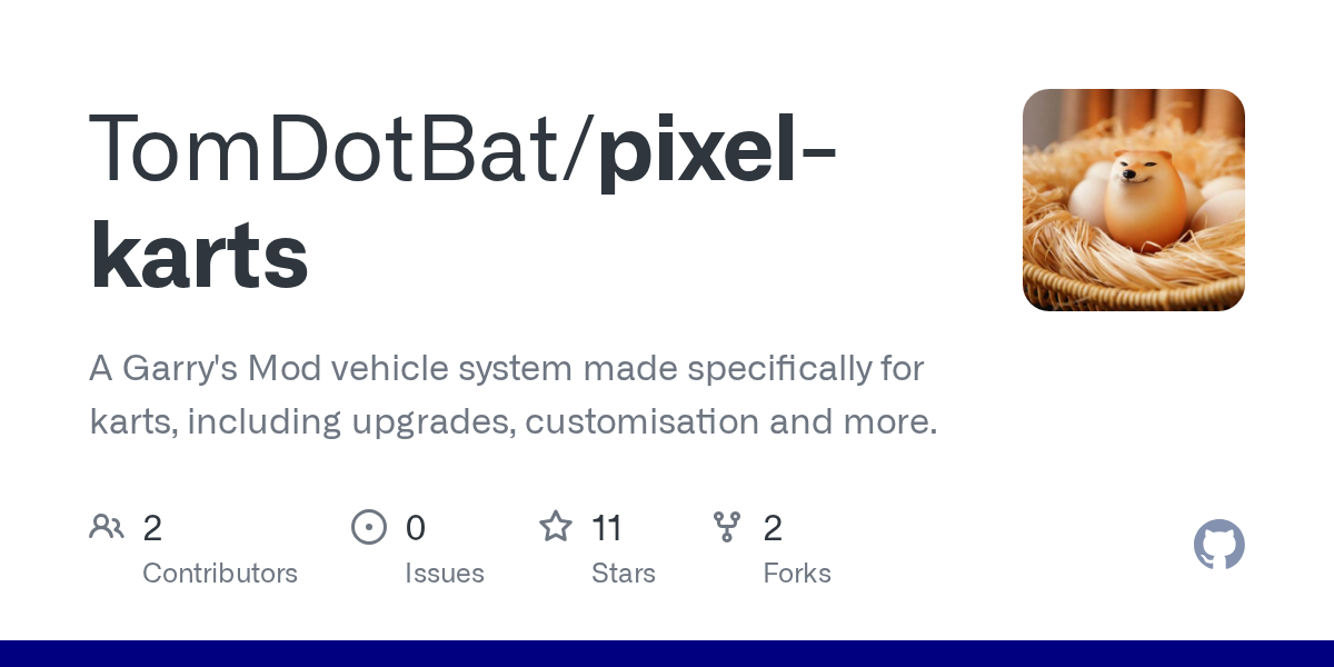 PIXEL Karts GitHub repo card